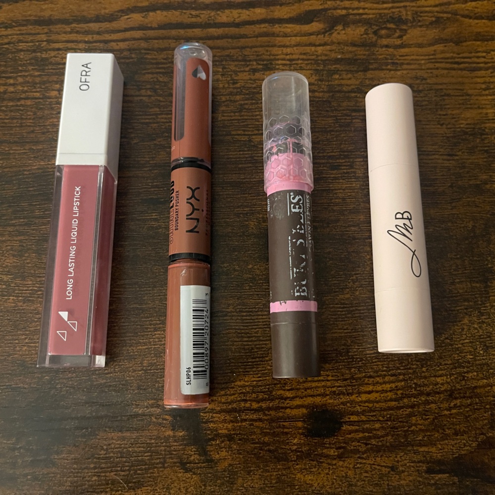 4 Nude-Pink Lip Products